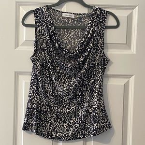 Calvin Klein Swoop Neck Top